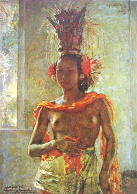 Dunia Lukisan Javadesindo Art Gallery Lukisan Wanita Bali Karya W G
