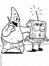 Bob Sponge Coloring Patrick Spongebob Squarepants Radio Pages Print Kids sketch template