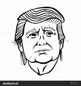 Trump Donald Drawing Coloring Pages Print Easy Printable Keyboard Symbols Related Getdrawings Using Getcolorings sketch template