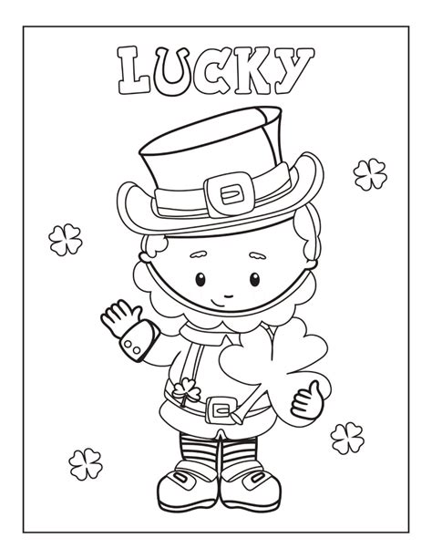 printable coloring pages  st patricks day ideas cosjsma