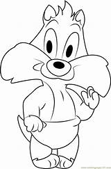 Looney Tunes Coloringpages101 sketch template