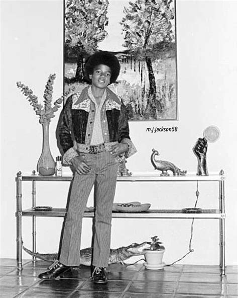 michael at his home los angeles 20th april 1972 a photoshoot for right on magazine 📷