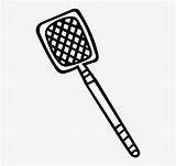 Fly Swatter sketch template