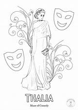 Muses sketch template