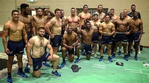 All Blacks V The Abs Springboks Show Off Their Muscle Ahead Of The