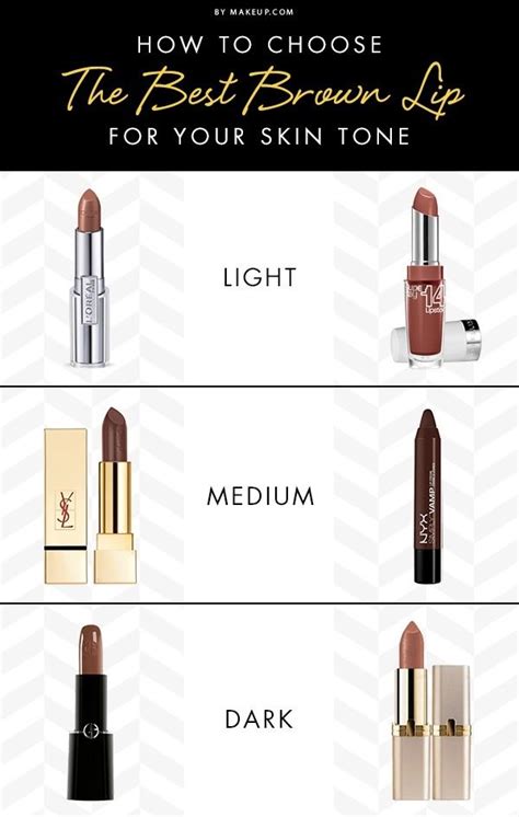 the best brown lipstick for your skin tone best brown