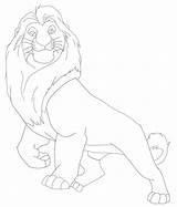 Mufasa Lion King Coloring Pages Characters Drawing Color Getcolorings Character Cha Printable Getdrawings sketch template
