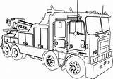 Kenworth Kleurplaat Wrecker Vrachtwagen Omnilabo Getcolorings Lkw Malvorlage Ausmalen W900 Politiebureau Traktor Downloaden Davemelillo öffnen sketch template
