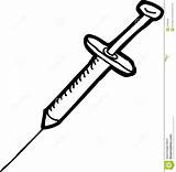 Needle Drawing Medical Animated Clipartmag Syringe sketch template