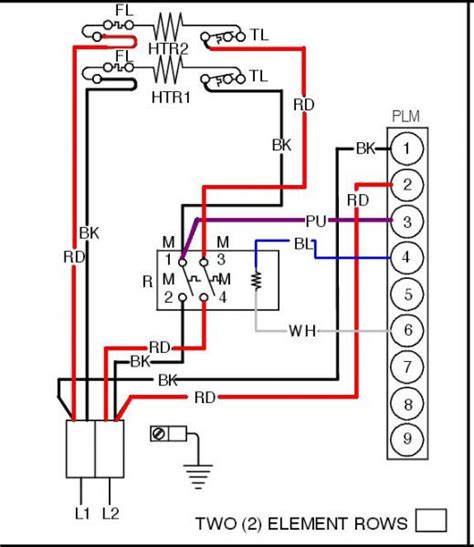 kw heat strip wiring diagram creative