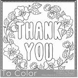 Thank Coloring Printable Pages Card Cards Pdf Color Sheets Adults Sheet Adult Book Colouring Veterans Kids Grown Ups Instant Print sketch template