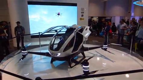 ces  ehang   flying drone   person tech east lvcc