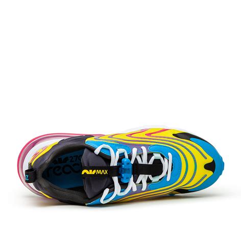 Nike Air Max 270 React Eng Yellow Blue Pink Cd0113 400