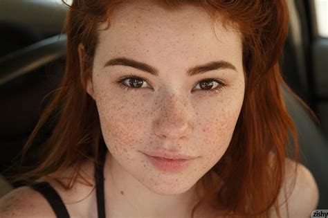 Freckles Women Redhead Face Sabrina Lynn Hd Wallpaper