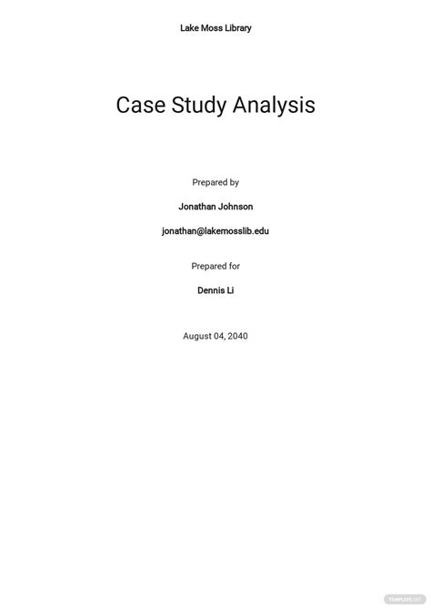 write  effective case study analysis