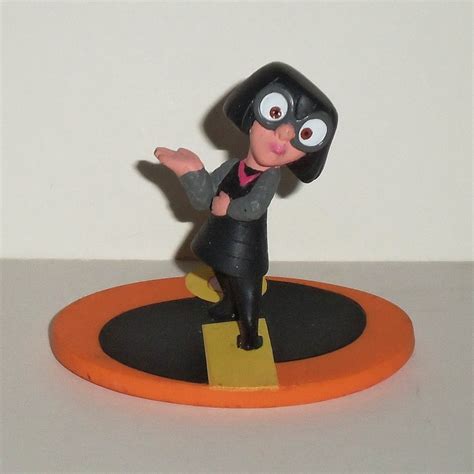 Disney Pixar S The Incredibles Edna Mode Pvc Figure Loose Used