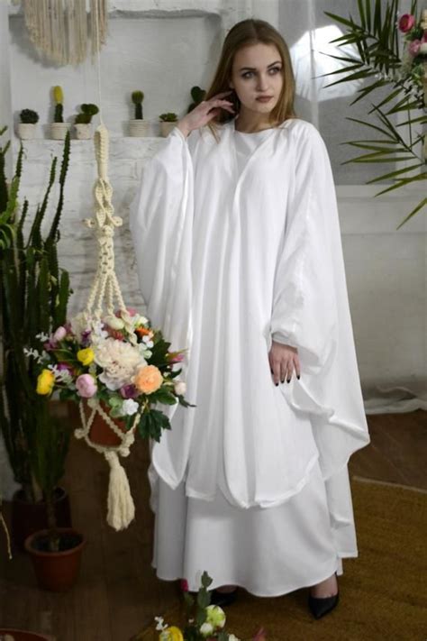 white wedding khimar modern burqa bridal burka muslim cape hajj clothing long white hijab