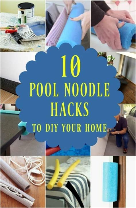 10 Brilliant Ways To Diy With Pool Noodles Pool Noodle Crafts Diy