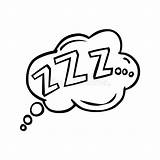 Zzz Bubble Zzzz Bulle Schlafen Weisheiten Japanische Bist Wach Daran Kannst Liegt Nachts Dass Wenn Sommeil Testedich Icône Vectorielle Dormante sketch template