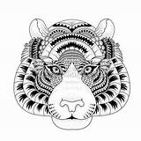 Mandala Tigre Coloring Pages Tiger Para Mandalas Cabeza Colorear Con Dibujo Imagen Drawing Dibujos Getcolorings Stock Un Getdrawings Ar Google sketch template
