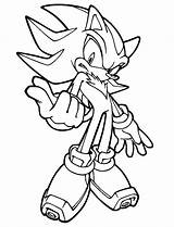 Coloring Sonic Pages Super Online Comments Cartoon sketch template