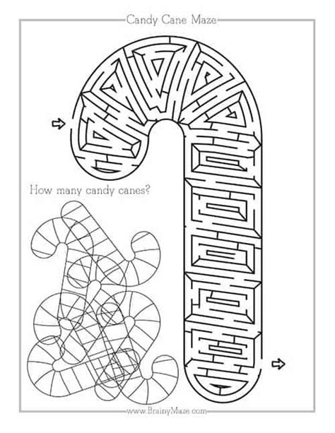printable christmas mazes  activity pages  kids find