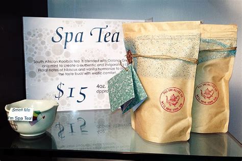 spa tea tea spa floral notes body treatments
