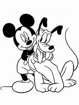 Mickey Mouse Clubhouse Coloring Pages Printable Color Disney Kids Bright Colors Favorite Choose sketch template