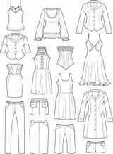 Templates Flats Clothes Result Garment Trowbridge Raiasrecipes Bestarts Popularladies sketch template