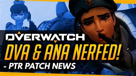 overwatch dva and ana nerfed ptr patch news feat hook 2