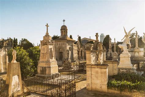poblenou cemetery barcelona spain stock photo