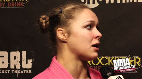 Ronda Rousey Talks Arm Breaking Win Over Budd At