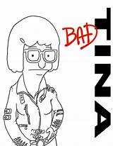 Burgers Tina Bad Bob Script Bobs Cover Coloring Quotes Pages Wallpaper Background Belcher Wiki Template Club Quotesgram Sketch sketch template