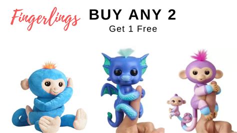buy     fingerlings toys southern savers
