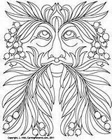 Pyrography Carving sketch template