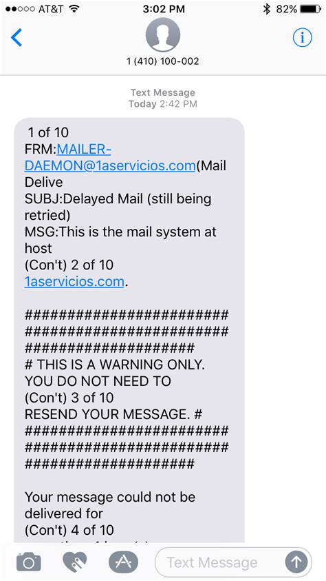 Mailer Daemon Text Messages Apple Community