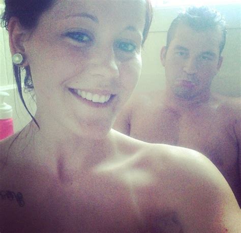 Jenelle Evans Nathan Griffith Shower Selfie Too Cute Or