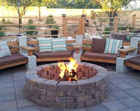amazing diy outdoor  backyard fire pit ideas   budget