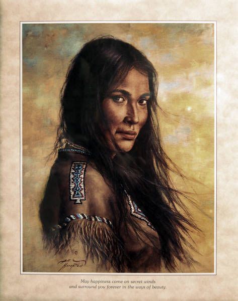 Leanin Tree 16 X 20 Poster Skp541 Indian Maiden By Bill