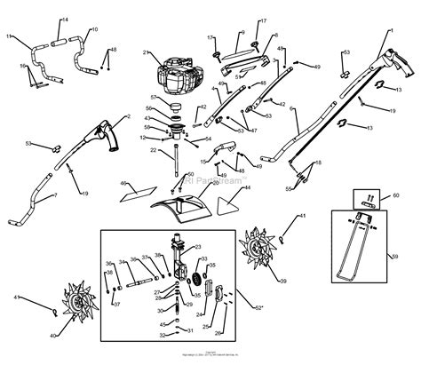 mantis tiller parts diagram diagram resource gallery