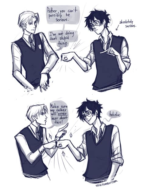 In Which Harry And Draco Become Bros By Viria13
