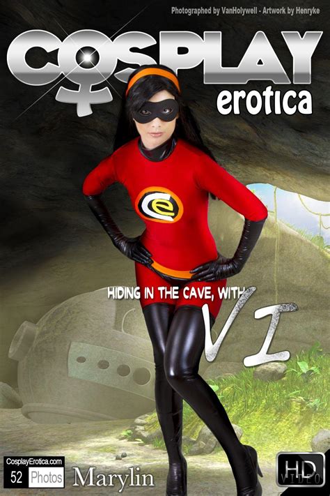 Pictures Of Cosplayer Marylin Dressed As Violet From The Incredibles