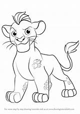 Lion Guard Kion Draw Pages Para Coloring Do Guarda Drawing King Drawings Leao Disney Colorir Step Cartoon Drawingtutorials101 Easy Printable sketch template