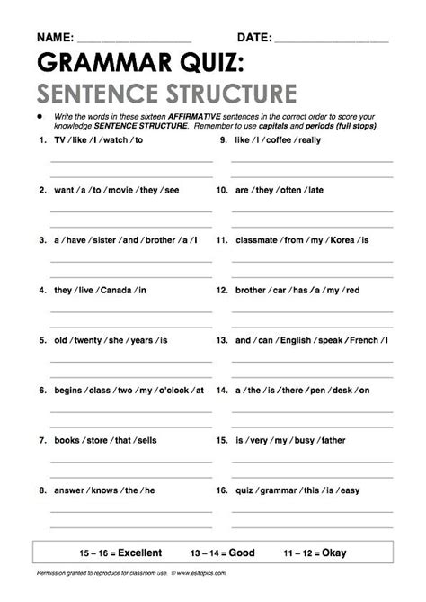 Best 25 Grammar Quiz Ideas On Pinterest English Grammar Quiz