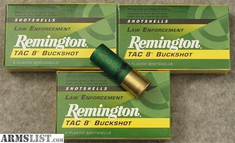 Armslist For Sale Remington Law Enforcement 00 Buck 8 Pellets