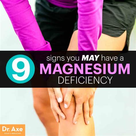 9 signs you have magnesium deficiency and how to cure it dr axe