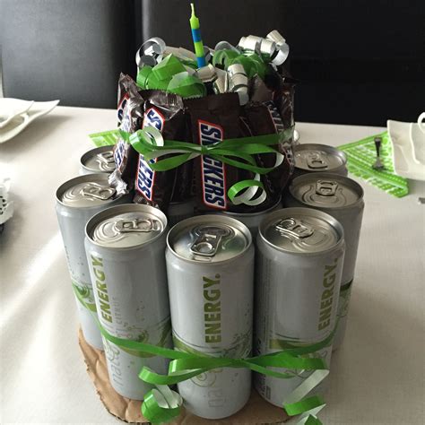 energy drink  birthday cake