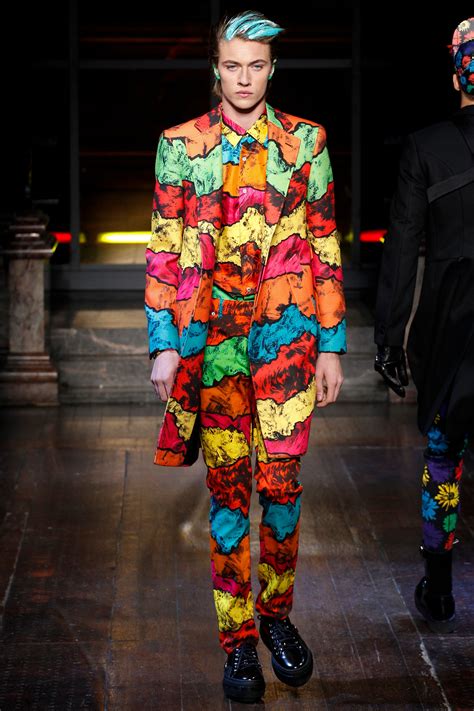 moschino fall  menswear collection vogue