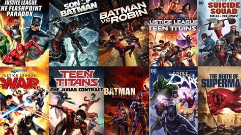 dc animated movies  order complete watching guide