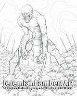 Baraka Mortal Kombat Pencils Ausmalbilder Wonder sketch template